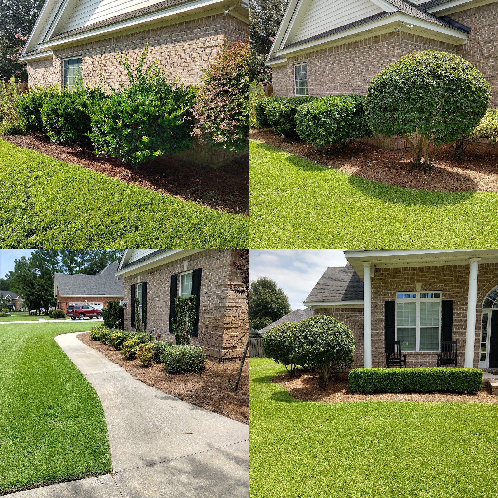 Lawn care work sample 1 by Wink's Lawn Management